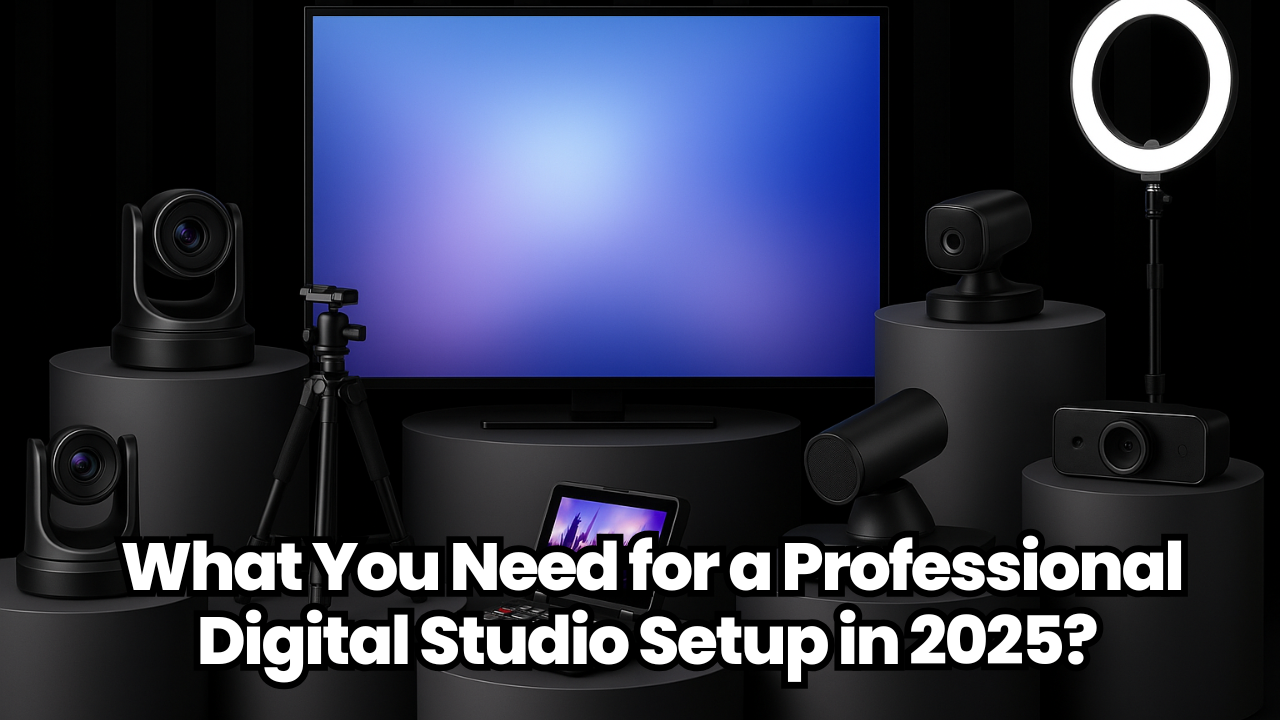 What You Need for a Professional Digital Studio Setup in 2025 – Your Complete Guide by Amica Smart Learn