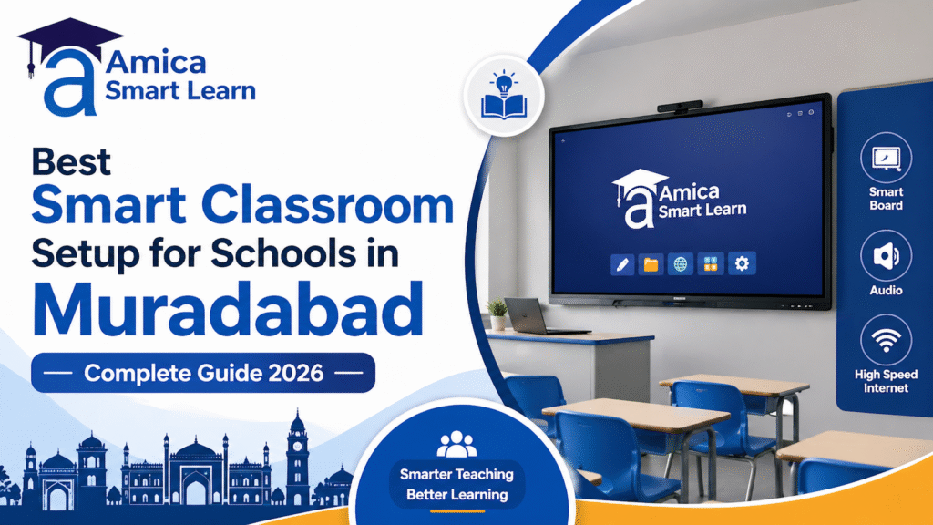 Best Smart Classroom Setup for Schools in Muradabad