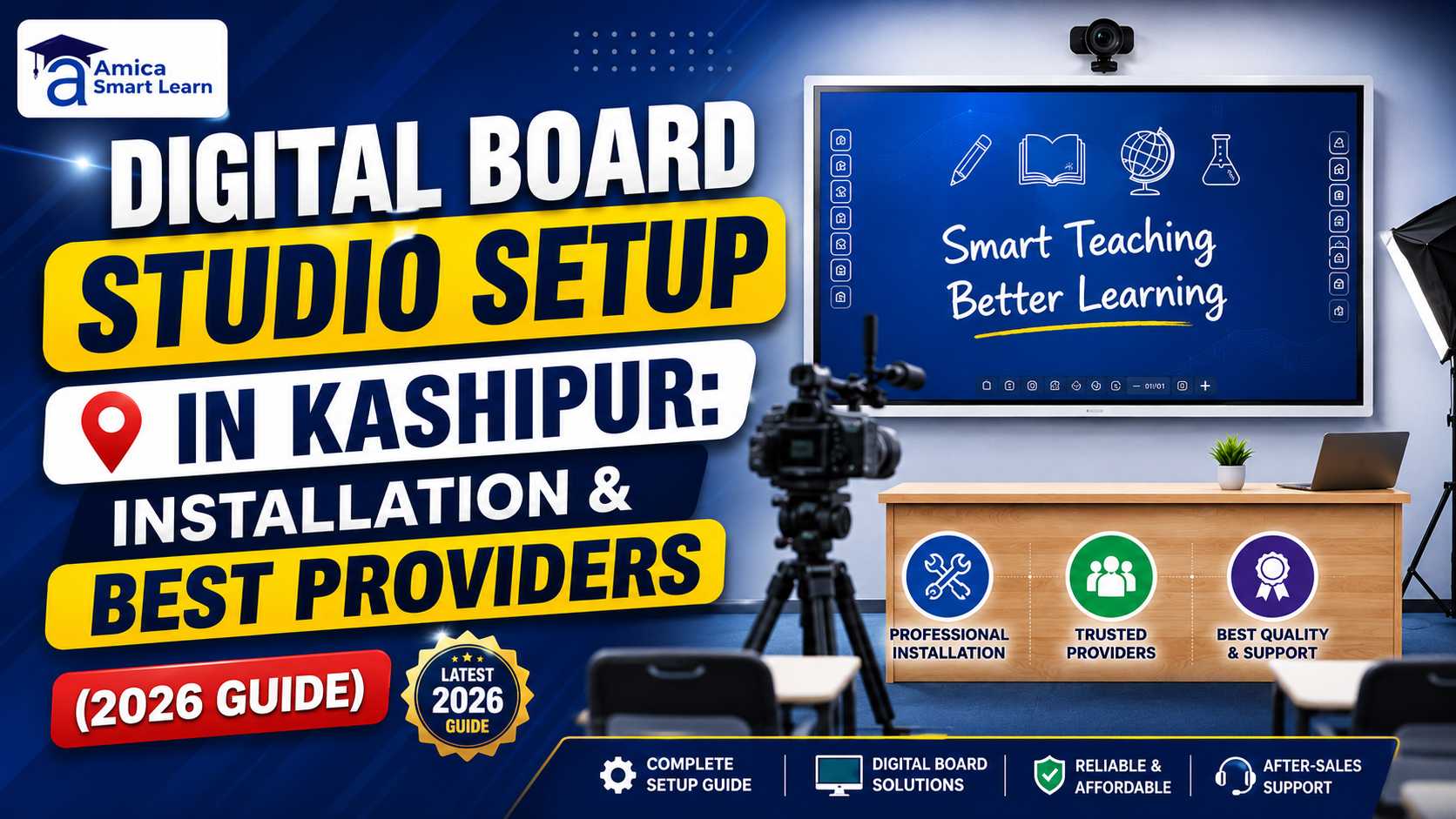 Digital Board Studio Setup in Kashipur